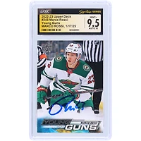Marco Rossi Minnesota Wild Autographed 2022-23 Upper Deck Series 1 Young Guns #243 CGC Fanatics Witnessed Authenticated /10 Rookie Card