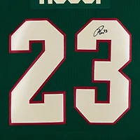 Marco Rossi Minnesota Wild Autographed Green Fanatics Premium Jersey 