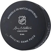 Marco Rossi Minnesota Wild Autographed Official Game Puck