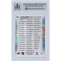 Matthew Boldy & Marco Rossi  Minnesota Wild Autographed 2022-23 Upper Deck Series 1 Young Guns Checklist #250 Beckett Fanatics Witnessed Authenticated 9/10 Rookie Card