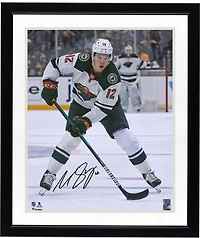 Matthew Boldy Minnesota Wild Autographed 16" x 20" NHL Debut Photograph