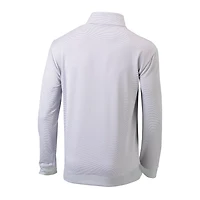 Men's Columbia  Gray Minnesota Wild Even Lie Omni-Wick Quarter-Zip Top