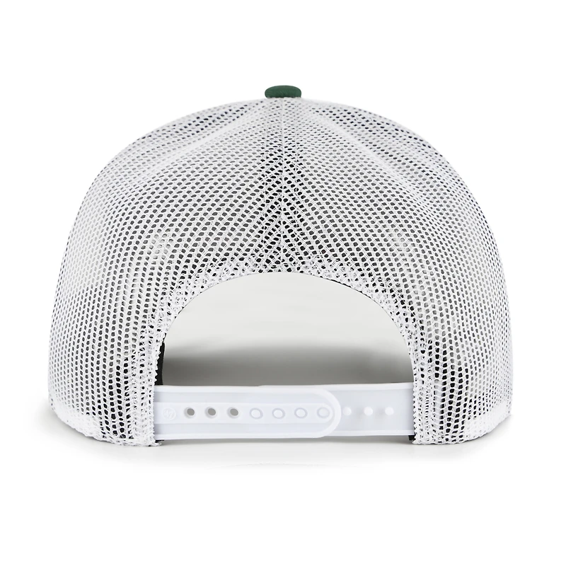 Men's '47 Green/White Minnesota Wild Logo Trucker Adjustable Hat