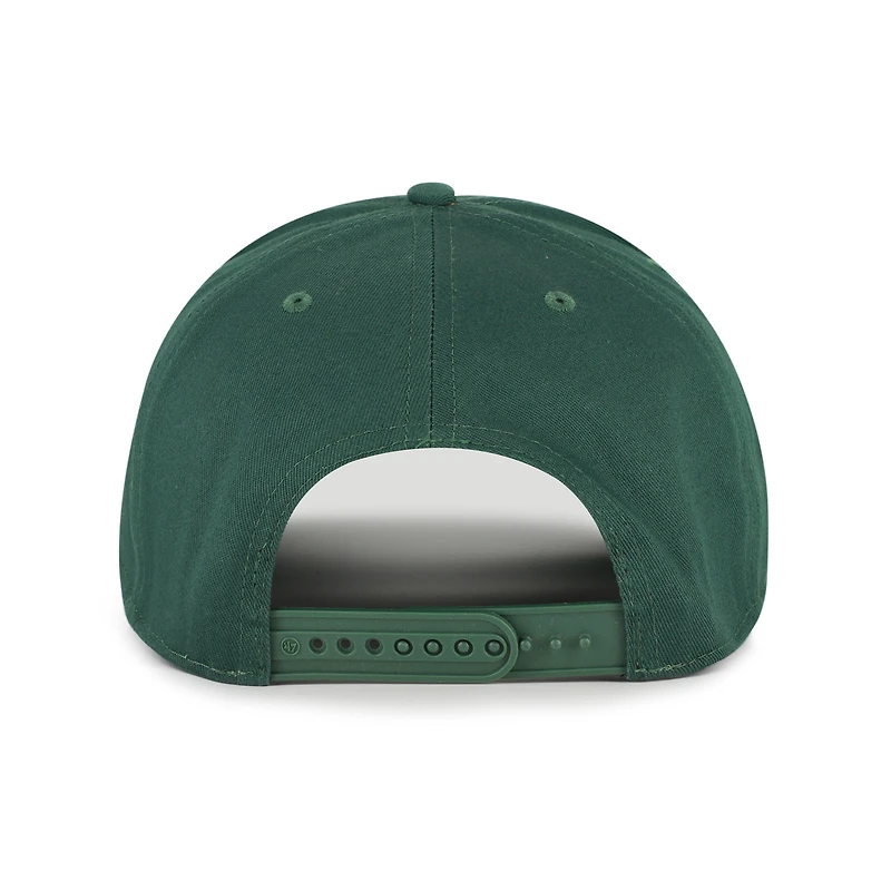 Casquette ajustable verte Minnesota Wild Byline Hitch pour homme, modèle 1947
