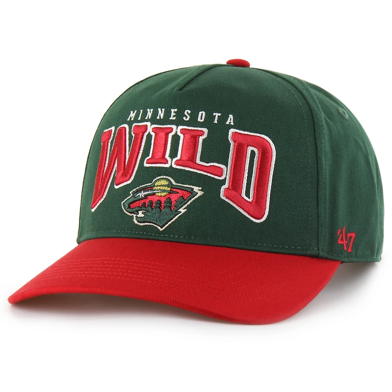 Men's '47 Green Minnesota Wild Hard Hat Arch Hitch Adjustable Hat