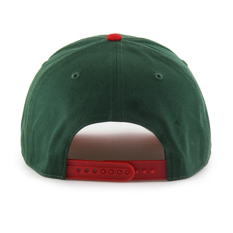 Men's '47 Green Minnesota Wild Hard Hat Arch Hitch Adjustable Hat