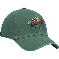 Casquette réglable '47 Green Minnesota Wild Team Clean Up pour homme