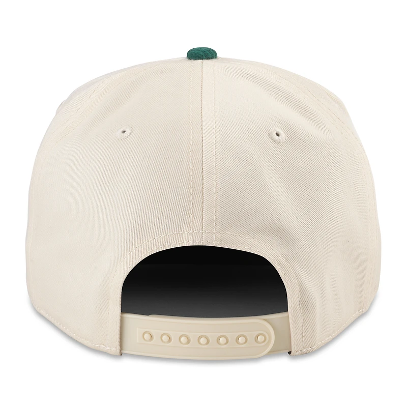Men's American Needle Cream/Green Minnesota Wild Burnett Adjustable Hat