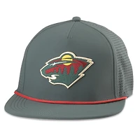 Men's American Needle  Green Minnesota Wild Buxton Pro Tech Adjustable Hat