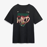 Men's Black Minnesota Wild 2026 Stanley Cup Playoffs Slogan T-Shirt