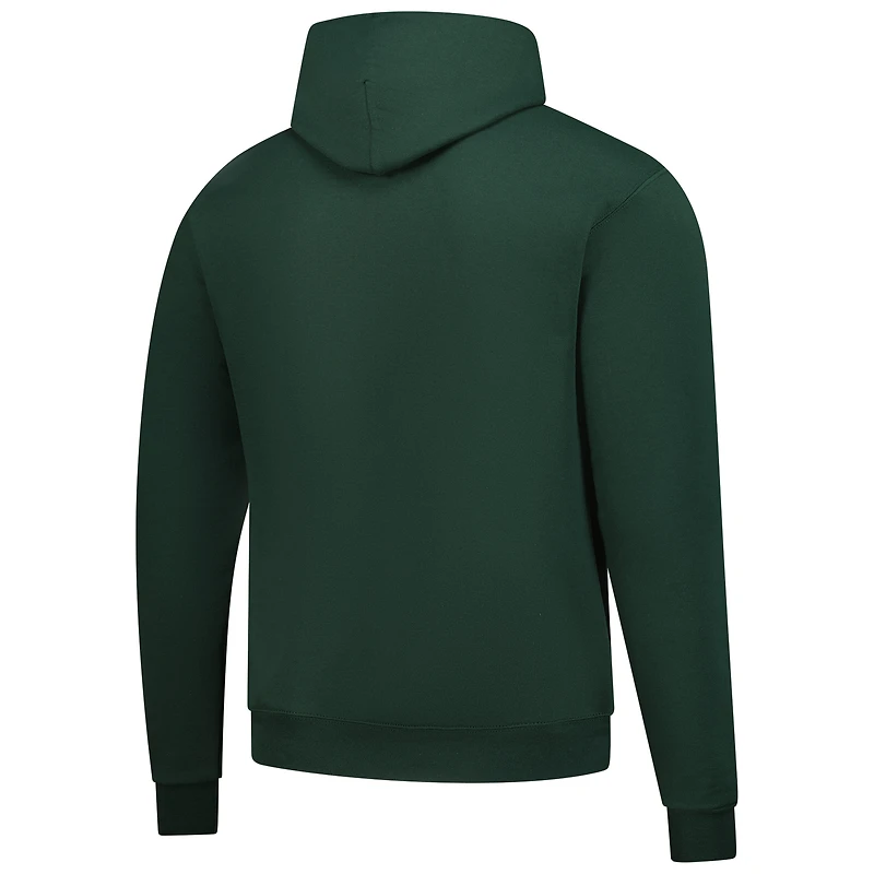 Sweat à capuche Champion Green Minnesota Wild pour homme avec logo principal 1-Hit