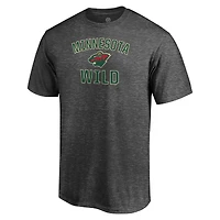 T-shirt anthracite pour homme avec motif Victory Arch des Wild du Minnesota