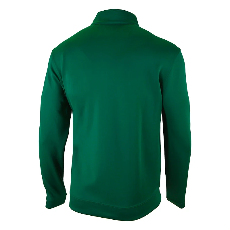 Men's Columbia Green Minnesota Wild Wickham Hills Omni-Wick Quarter-Zip Jacket