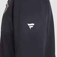Men's Fanatics Black Minnesota Wild Authentic Pro Rink Full-Zip Jacket