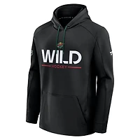 Men's Fanatics Minnesota Wild Authentic Pro Rink Hoodie