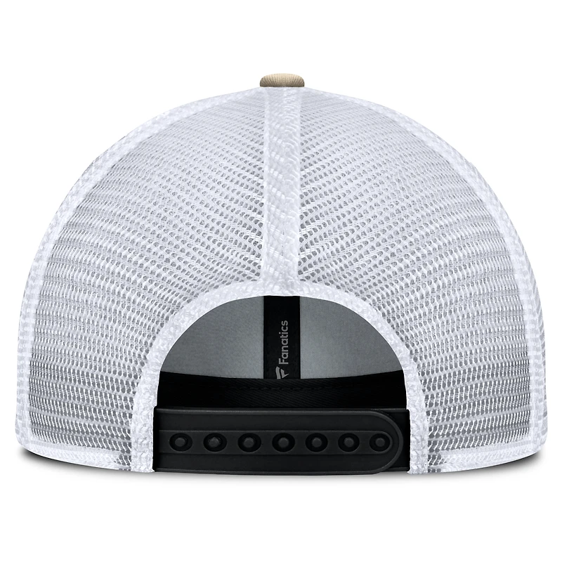Casquette ajustable unique pour camionneur Minnesota Wild Fundamental noire Fanatics pour hommes