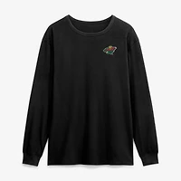 Men's Fanatics Black Minnesota Wild Game Long Sleeve T-Shirt
