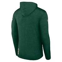 Sweat à capuche léger Fanatics Green Minnesota Wild Authentic Pro pour hommes