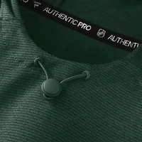 Men's Fanatics Green Minnesota Wild Authentic Pro Rink Raglan Hoodie