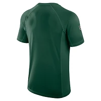 T-shirt technique authentique Pro Rink Minnesota Wild Fanatics pour homme, vert