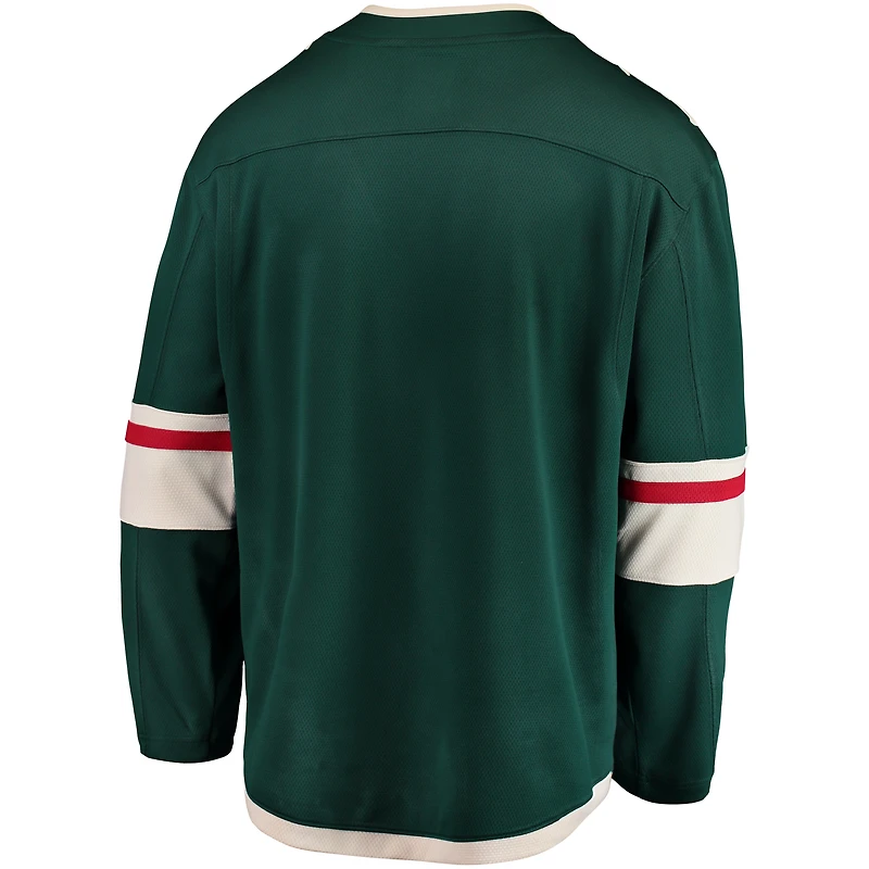 Maillot domicile vert Minnesota Wild Breakaway pour homme de Fanatics