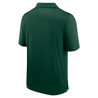 Polo vert Fanatics Minnesota Wild Left Side Block pour hommes