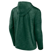 Sweat à capuche Fanatics vert Minnesota Wild Never Quit pour hommes