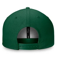Casquette snapback verte Fanatics pour homme avec logo principal des Wild du Minnesota