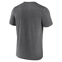 Men's Fanatics Heather Charcoal Minnesota Wild Property Of T-Shirt