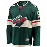 Men's Fanatics Jake Middleton Green Minnesota Wild Home Breakaway Player Jersey