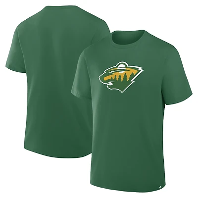 T-shirt essentiel haut de gamme Kelly Green Minnesota Wild Fanatics pour homme