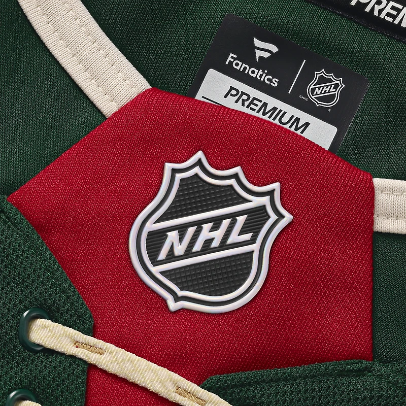 Men's Fanatics Kirill Kaprizov Green Minnesota Wild Home Premium Jersey
