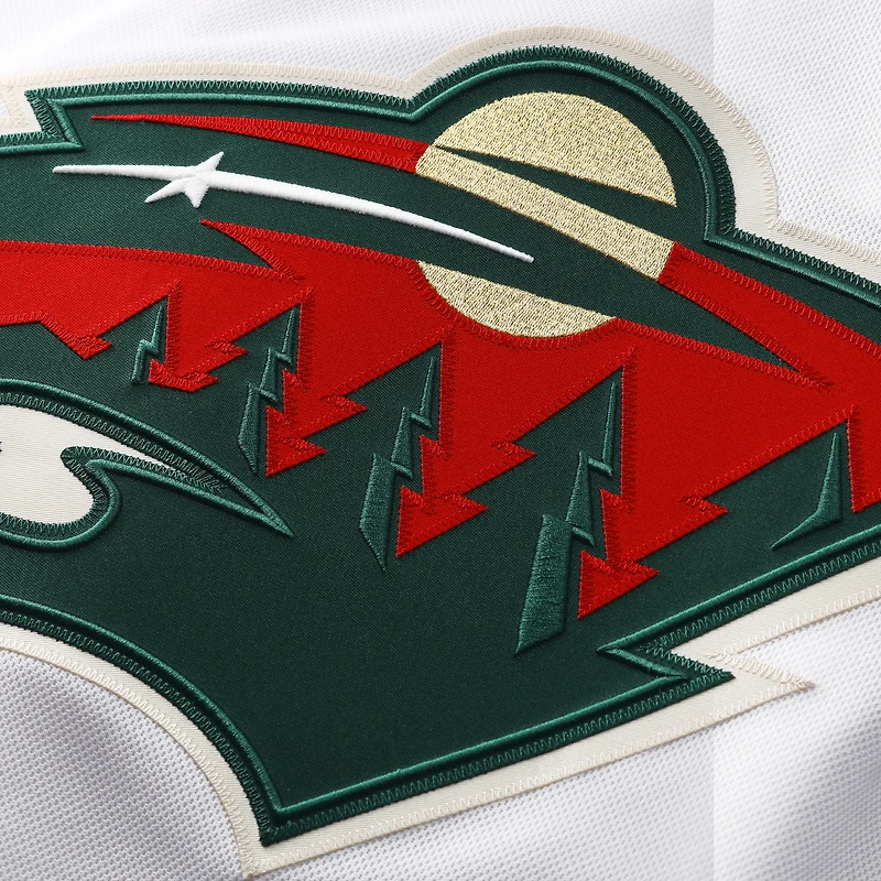 Men's Fanatics Kirill Kaprizov White Minnesota Wild 25th Anniversary Premium Player Jersey