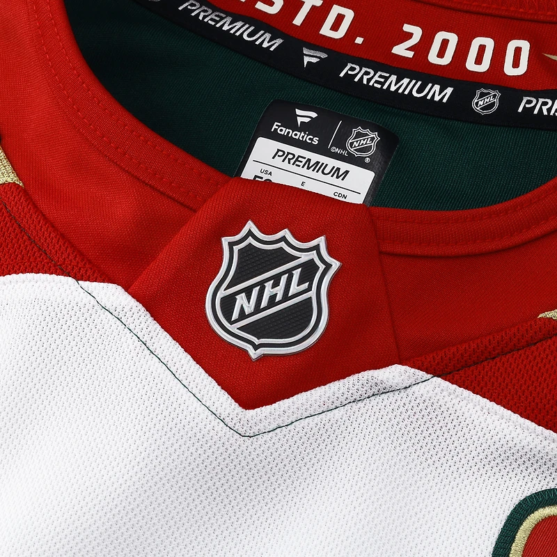 Fanatics pour hommes Kirill Kaprizov Blanc Minnesota Wild 25e anniversaire Maillot de joueur premium