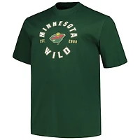 Ensemble de 2 t-shirts Fanatics Minnesota Wild Big & Tall pour hommes
