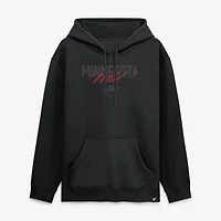 Sweat à capuche noir Fanatics Minnesota Wild pour homme