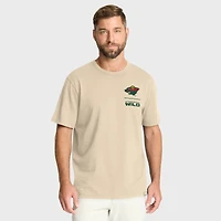 T-shirt Fanatics Natural Minnesota Wild pour homme, Crash The Net Legacy