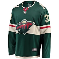 Men's Fanatics Ryan Hartman Green Minnesota Wild Home Breakaway Player Jersey