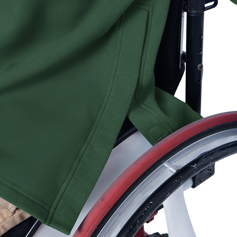 Men's G-III Sports by Carl Banks  Green Minnesota Wild Adaptive Wear Lord Stanley Hooded Long Sleeve Sweatshirt