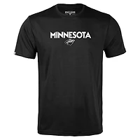 T-shirt capsule Richmond City noir Minnesota Wild pour homme Levelwear