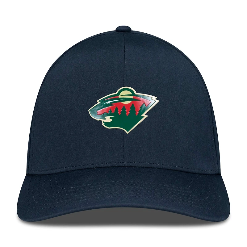 Men's Levelwear Black Minnesota Wild Zeta Insignia Core Flex Hat