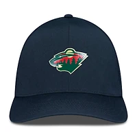 Men's Levelwear Black Minnesota Wild Zeta Insignia Core Flex Hat
