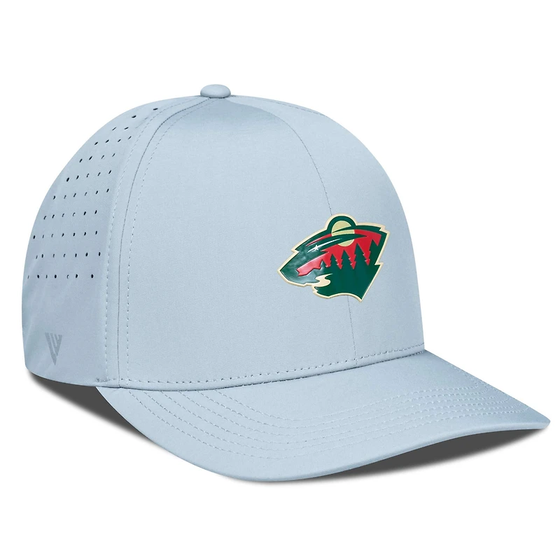 Men's Levelwear Minnesota Wild Zeta Insignia Core Flex Hat