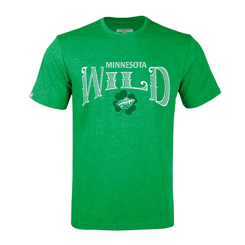 Men's Levelwear Green Minnesota Wild St. Patrick's Day Richmond T-Shirt