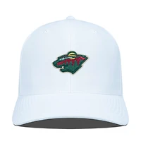 Men's Levelwear White Minnesota Wild  Fusion Adjustable Hat