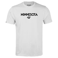 T-shirt capsule Richmond City blanc Minnesota Wild pour homme Levelwear