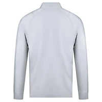 Men's Levelwear White Minnesota Wild Theory Insignia Core Raglan Quarter-Zip Pullover Top