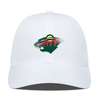 Men's Levelwear White Minnesota Wild Zephyr Insignia Core Structured Adjustable Hat