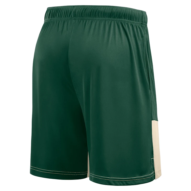Men's Logo Athletic Green Minnesota Wild Best of the Shorts