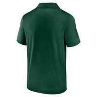 Men's Logo Athletic Green Minnesota Wild Unstoppable Polo